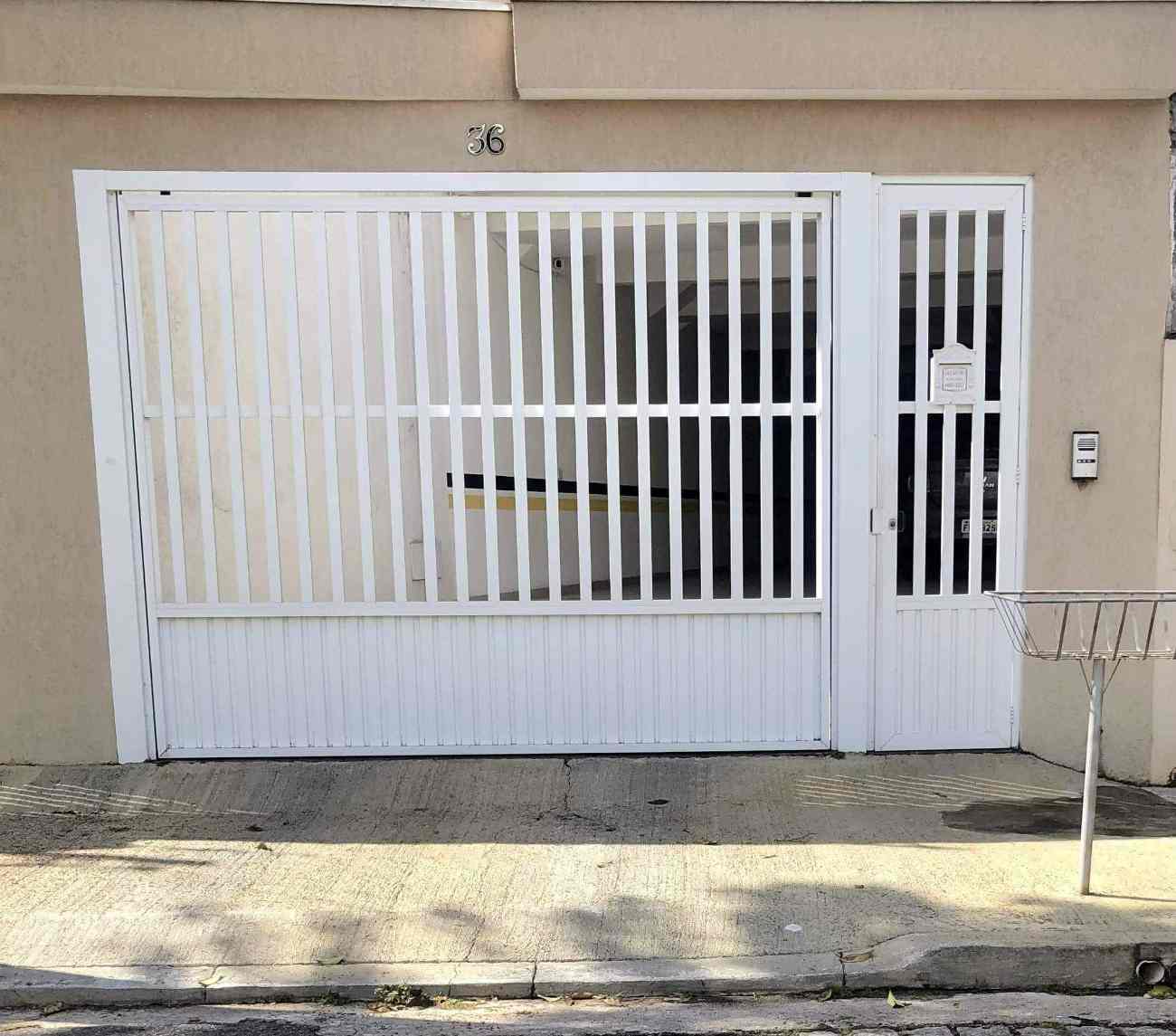 Portões em aluminio